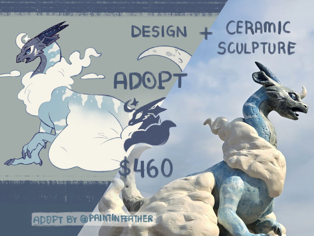 ☁️design + sculpture adopt☁️

 info below⬇️