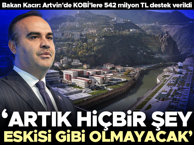 Bakan Kacır: Artvin'de KOBİ'lere 542 milyon TL destek verildi

bigpara.hurriyet.com.tr/haberler/genel…