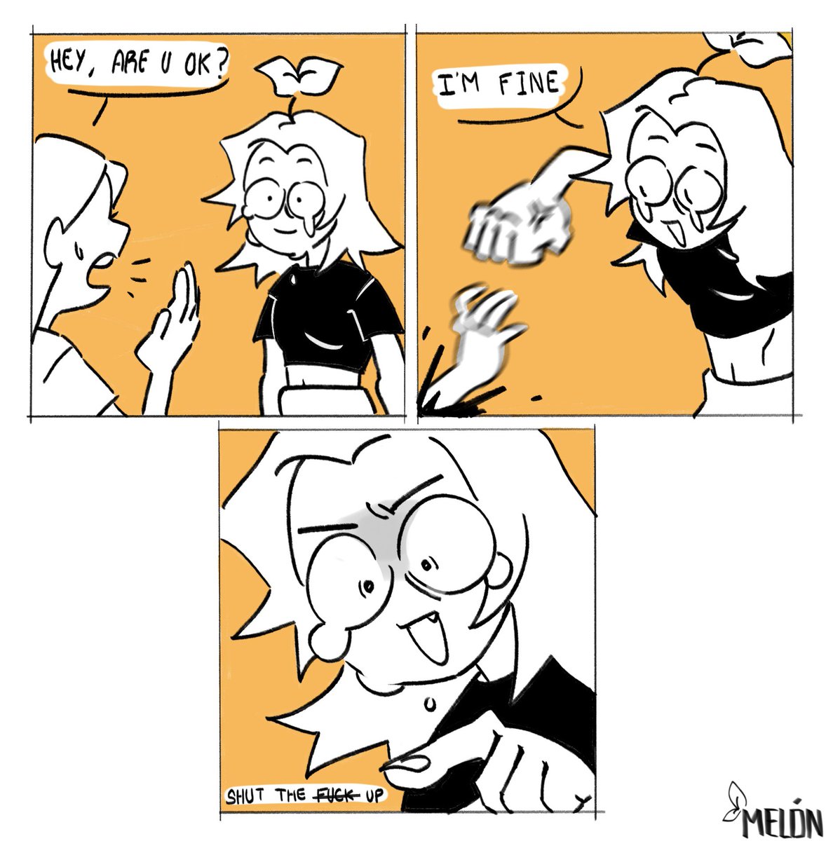 melon_arrt's tweet image. 🤫🤫🤫

#comic 
#digitalart 
#ilustration