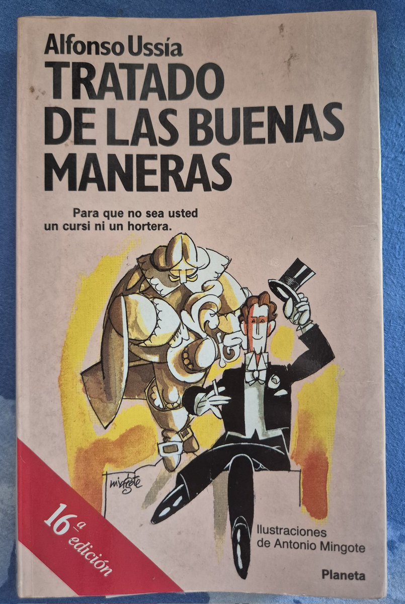 RichardSolana's tweet photo. He vuelto a releer este magnífico tratado, evitando ser un merluzo con los nuevos tiempos...
Geniales, Alfonso Ussía y Antonio Mingote !!! https://t.co/OwYEYXmxxR
