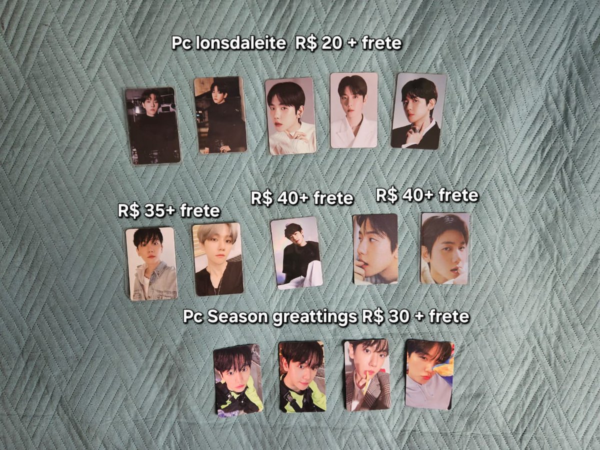 puri_pri's tweet photo. Venda itens Baekhyun
Tenho feedback positivo.
Aceito cartão pelo picpay.
Dúvidas pode chamar no privado.
#BAEKHYUN #vendapc #vendaphotocards #vendakpop https://t.co/yKawPfIg3C