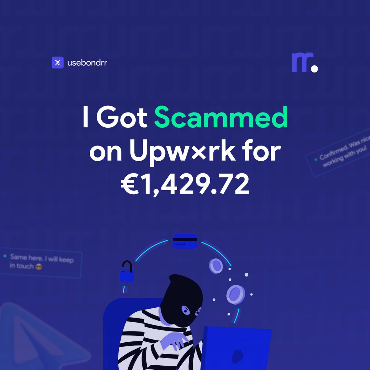 That’s not clickbait. 
That’s someone’s real story.

They hired a freelancer for a large project, funded the milestone, and got pressured into releasing the money before the work was delivered.

The next day, the freelancer disappeared.

The worst part …

Upw×rk’s own support