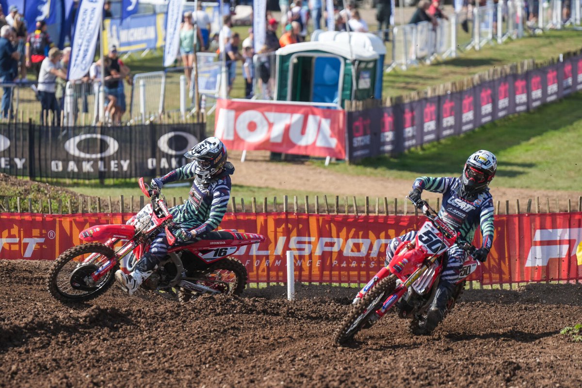 🔴 It was a day of ups and downs for the Apico Honda Racing team at Landrake where Tom Grimshaw finished a good 6th overall...

👀 Read the full team report ➡ tinyurl.com/mrzzmuzc

#mx #motocross #moto #motox #dirthubuk #BritishMotocross #mxgb