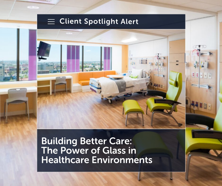 Our team secured a feature for Steven Jayson of <a href="/BendheimGlass/">Bendheim</a> in <a href="/HCOnews/">HCO News</a>, where he explores the transformative role of glass in healthcare design. His article highlights how glass applications can improve patient outcomes and wellness. bit.ly/45Npdpv

#OOTWComms