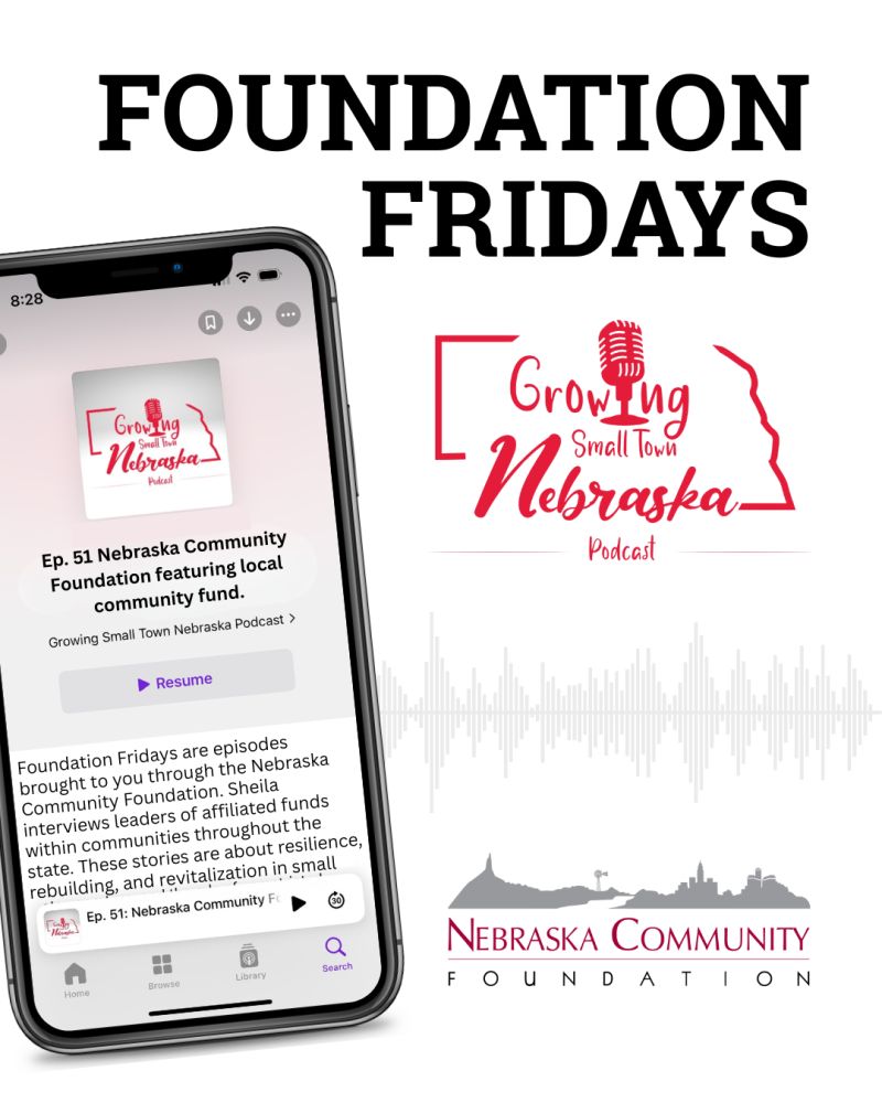 New #FoundationFriday episode!
Beverly Hansen &amp; Gracie Hock share how the Bertrand Area Community Fund is driving change through youth engagement &amp; community collaboration.
Tune in for inspiration &amp; future plans!
sites.libsyn.com/438873/foundat…

#CommunityImpact #ncf #nebcommfound