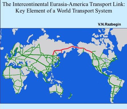 They're planning a geo-economical corridor between Russia and the United States, all over the Bering strait.  This will not only connect Russia but Asia to the Americas.