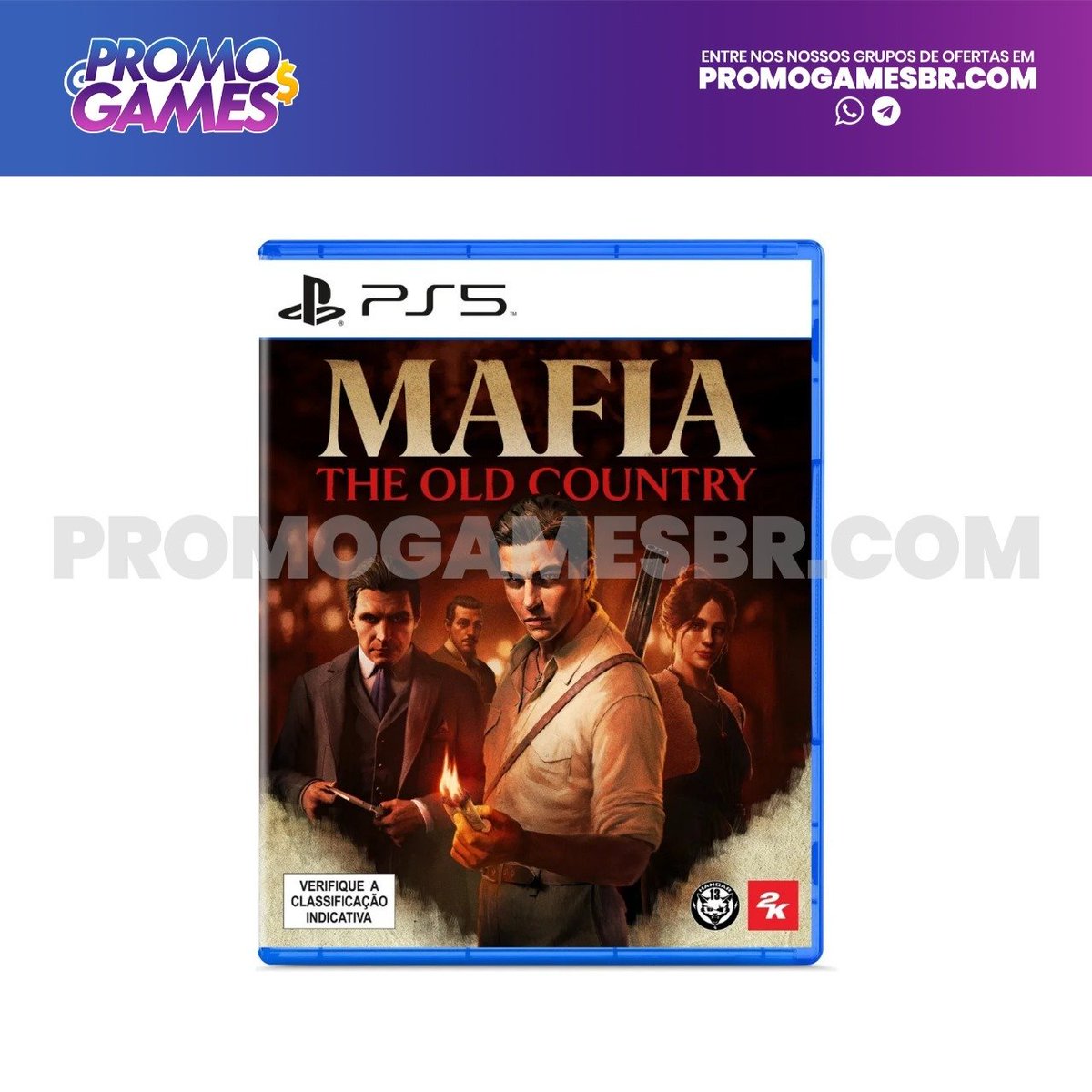 Mafia The Old Country - PS5

🚨SELECIONE A LOJA PIXEL 

💰R$242,91 À Vista
🎟Cupom: V4L3ML10

🔗 Link: mercadolivre.com/sec/1vnaSic
[MERCADO LIVRE]

🌐 Mais ofertas em: promogamesbr.com