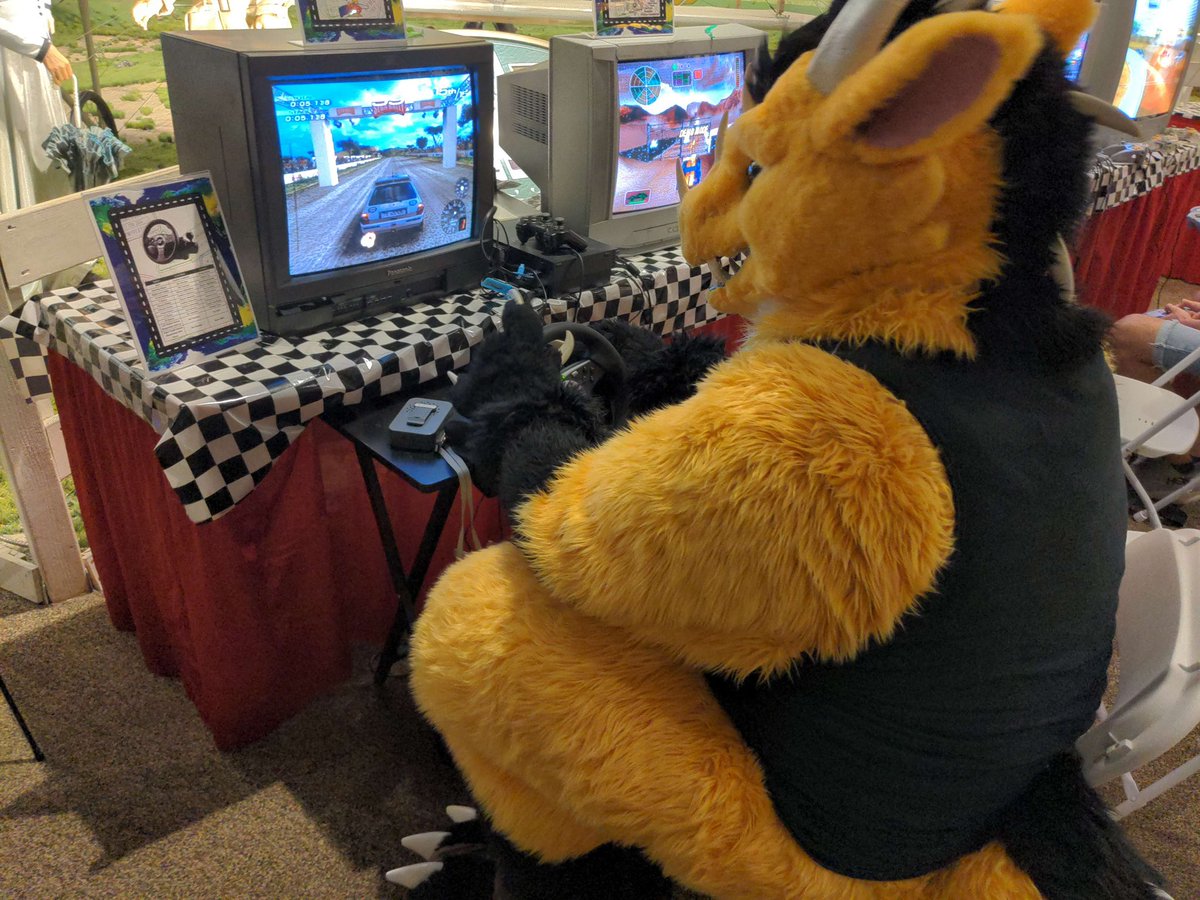 He be DRIVING
Happy FursuitFriday