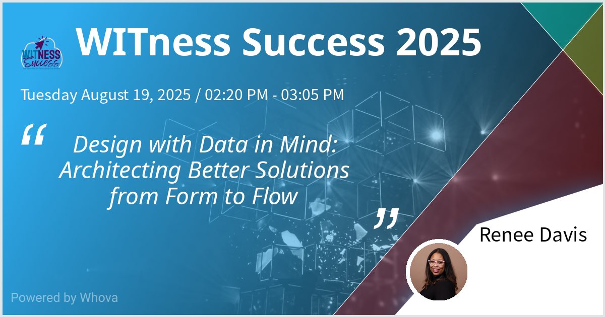 Renee Davis (@reneelovesdata) on Twitter photo I am speaking at WITness Success 2025. Please check out my talk if you're attending the event! <a href="/WITnessSuccess/">WITness Success Conf</a> #WitnessSuccess I am speaking at WITness Success 2025. Please check out my talk if you're attending the event! <a href="/WITnessSuccess/">WITness Success Conf</a> #WitnessSuccess