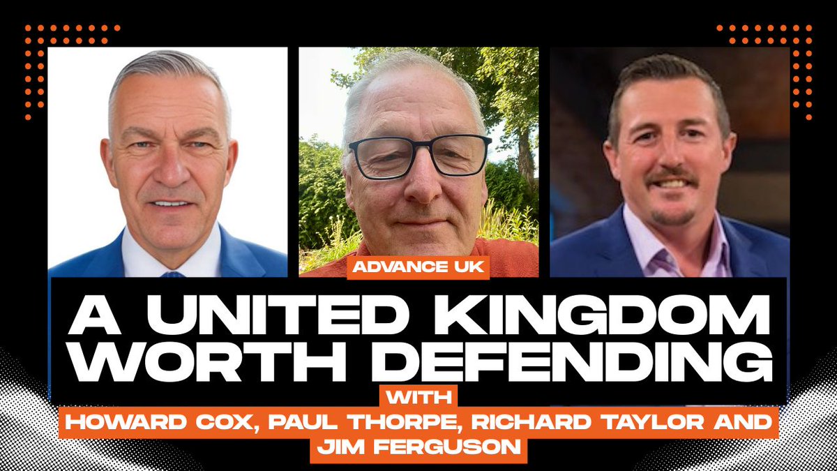 AdvanceUK Wales 🏴 (@advanceuk_wales) on Twitter photo This is going to be 🔥 we're advancing! Tune in tonight from 7PM and join the conversation. Hosted by <a href="/JimFergusonUK/">Jim Ferguson</a> with <a href="/HowardCCox/">Howard Cox</a> Paul Thorpe & <a href="/RWTaylors/">Richard Taylor</a> <a href="/profnfenton/">Prof Norman Fenton</a>
FOLLOW: <a href="/_AdvanceUK/">Advance UK</a>
WALES: <a href="/Advanceuk_wales/">AdvanceUK Wales 🏴</a> This is going to be 🔥 we're advancing! Tune in tonight from 7PM and join the conversation. Hosted by <a href="/JimFergusonUK/">Jim Ferguson</a> with <a href="/HowardCCox/">Howard Cox</a> Paul Thorpe & <a href="/RWTaylors/">Richard Taylor</a> <a href="/profnfenton/">Prof Norman Fenton</a>
FOLLOW: <a href="/_AdvanceUK/">Advance UK</a>
WALES: <a href="/Advanceuk_wales/">AdvanceUK Wales 🏴</a>