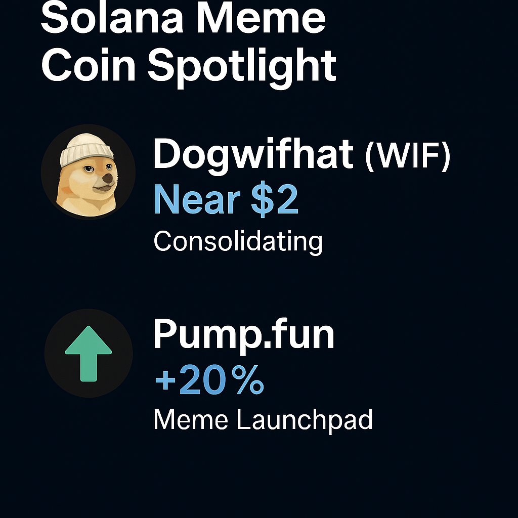 FragileChain's tweet photo. 🚀 Solana Meme Spotlight – Aug 15, 2025  
Dogwifhat ($WIF) nears the $2 mark amid a surge in Solana hype. Consolidation suggests strong hands and bullish potential.  

Meanwhile, https://t.co/rwDamz5hT4 jumps ~20% as its launchpad reclaims meme market share.  
#Solana #MemeCoin https://t.co/qD8APv9Mno