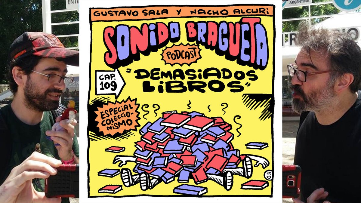 ¿Se pueden tener demasiados libros? No, pero que se puede tener poco espacio. Escuchá este capítulo en iVoox, Spotify o en este link de YouTube y contanos. Quizás un día leamos tu comentario: 
youtu.be/4i_iZxiBnRs