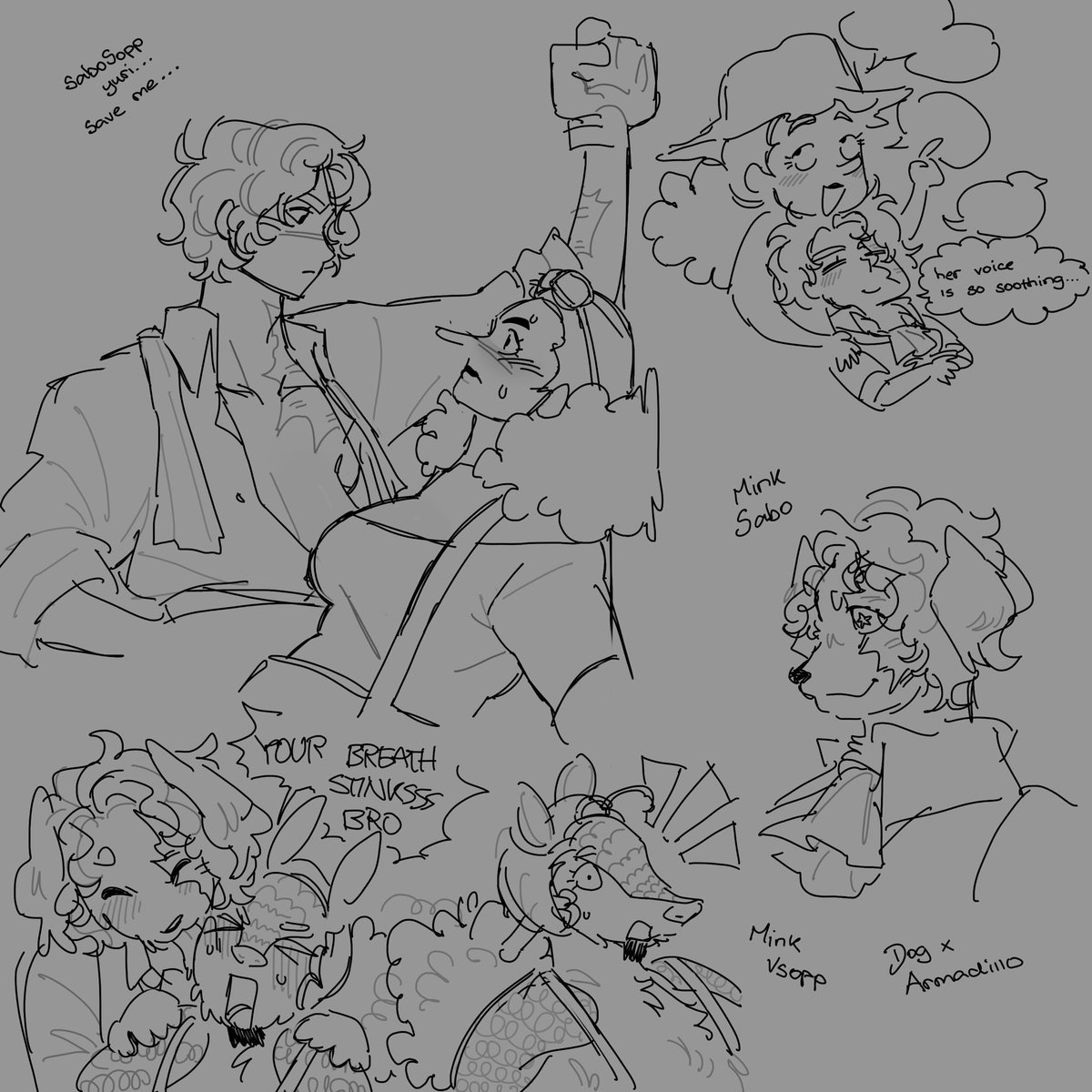 stupidposs's tweet photo. Atp my goal is to draw as much of #sabosopp as much as I drew for brubo
#saboxusopp #π©π― #π―π© #usoppxsabo #onepiece #firestarshipping #usobo #sabo #usopp https://t.co/j7DuSWQVjJ