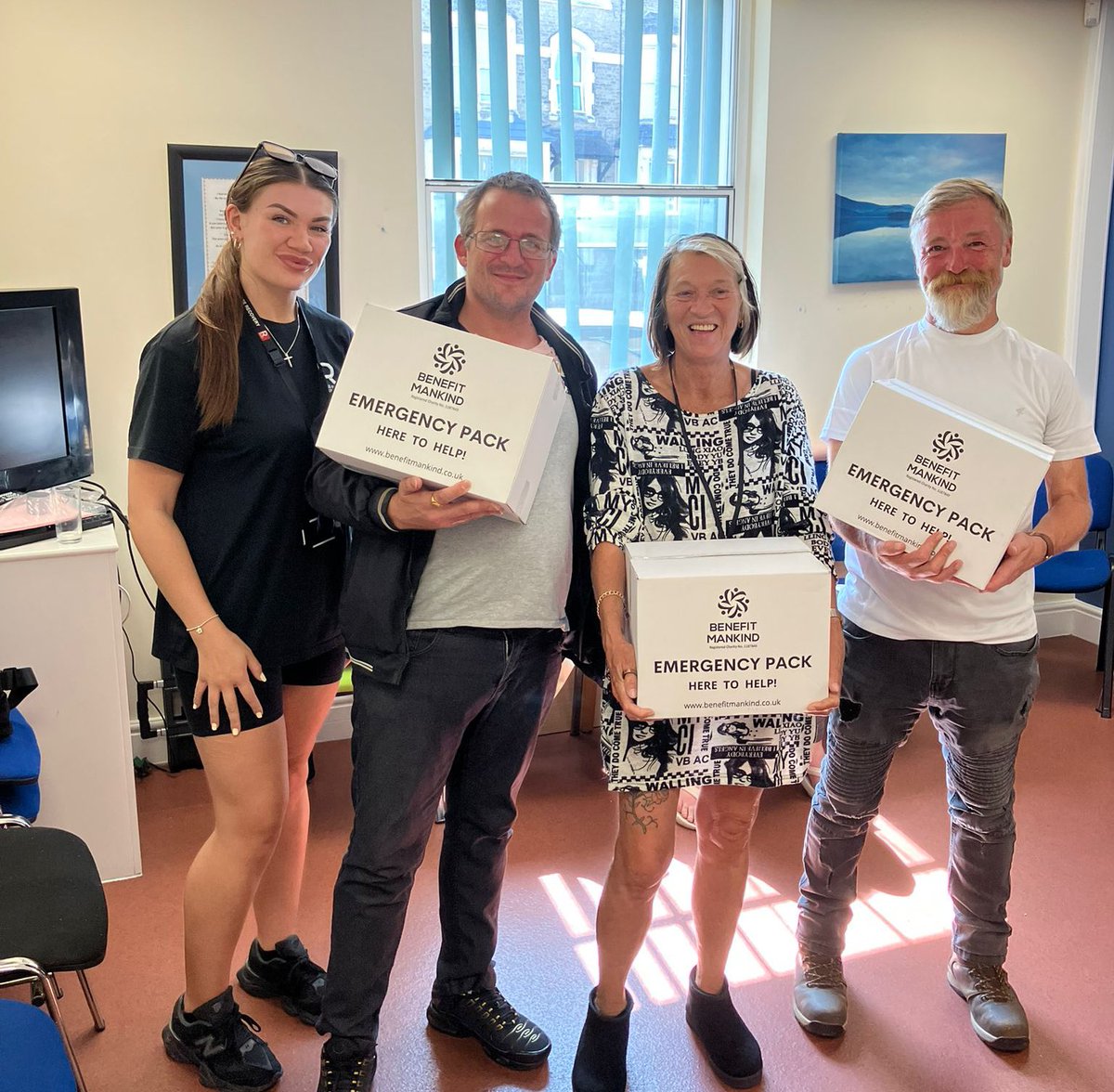 Truly humbled by the unbelievable work of the <a href="/EE/">EE</a> team in Accrington ❤️ Hundreds of food boxes packed with care and delivered to our office to help struggling local families. Deliveries taking place daily assisting the needy. Your kindness is changing lives. 👏 🙌