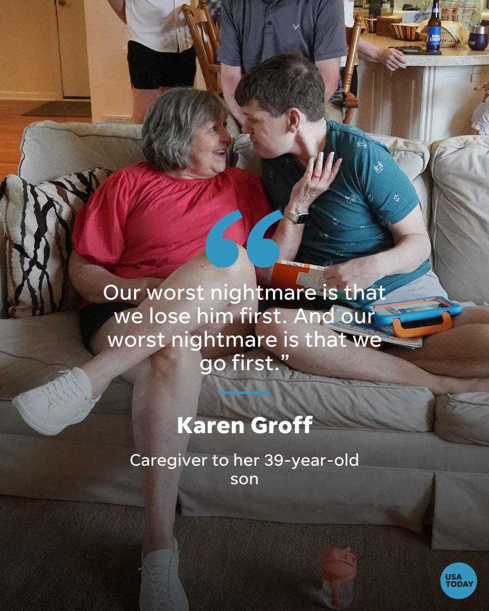 maddiemitch_'s tweet photo. "It’s normal to have these concerns," said Jill Polander of @RareDiseases. "It’s OK to ask for help."

Families of children with rare diseases and disabilities often struggle to plan for the future. But guidance is out there.

https://t.co/0rBXV4TqwP via @USATODAY https://t.co/ir9fD6igC9