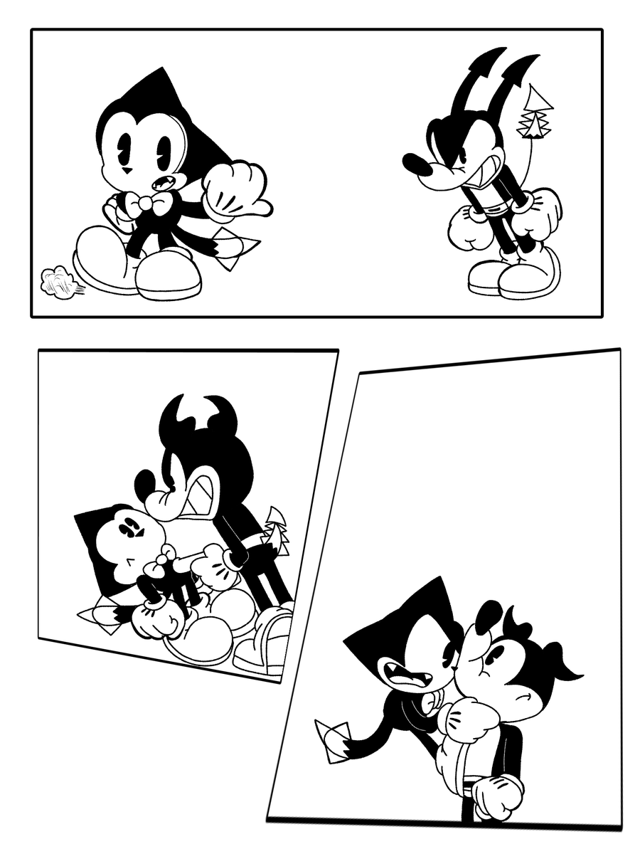 GVwGbfH2RsMBSxd's tweet photo. "Cat Melodies"-Page 3
#KaittyKitten #ComicStrip https://t.co/pHjfgsrAVy