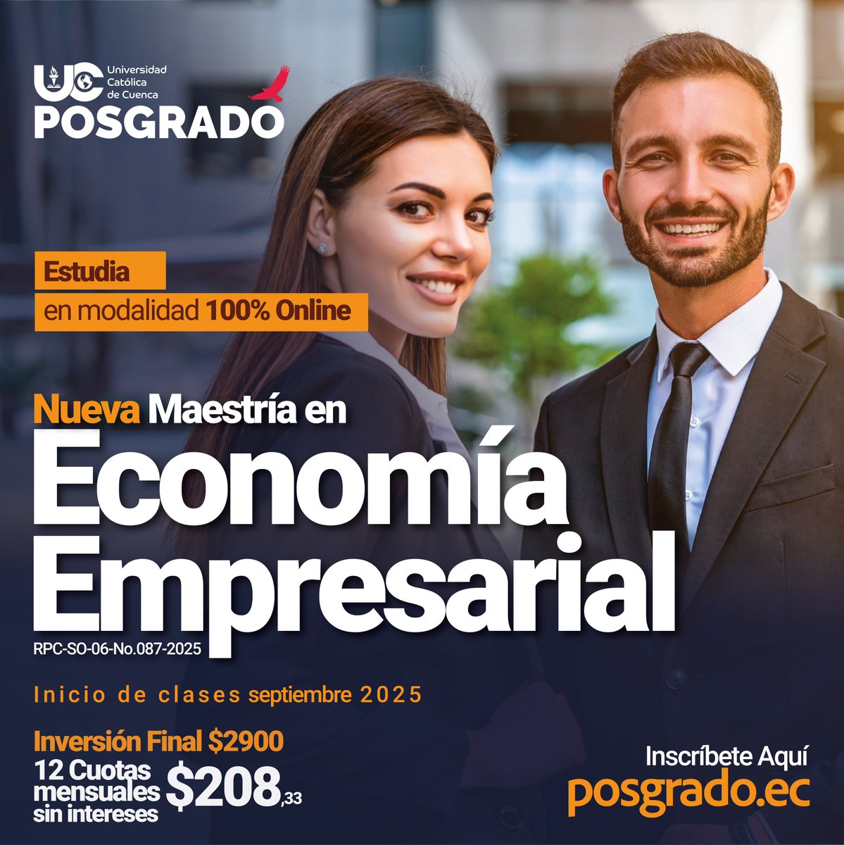 Posgrado Universidad Católica de Cuenca (@posgradoucacue) / Posts / X, image size:1199x1200