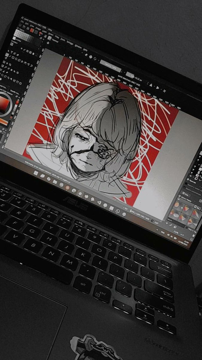 meryleaf's tweet image. Quick sketch