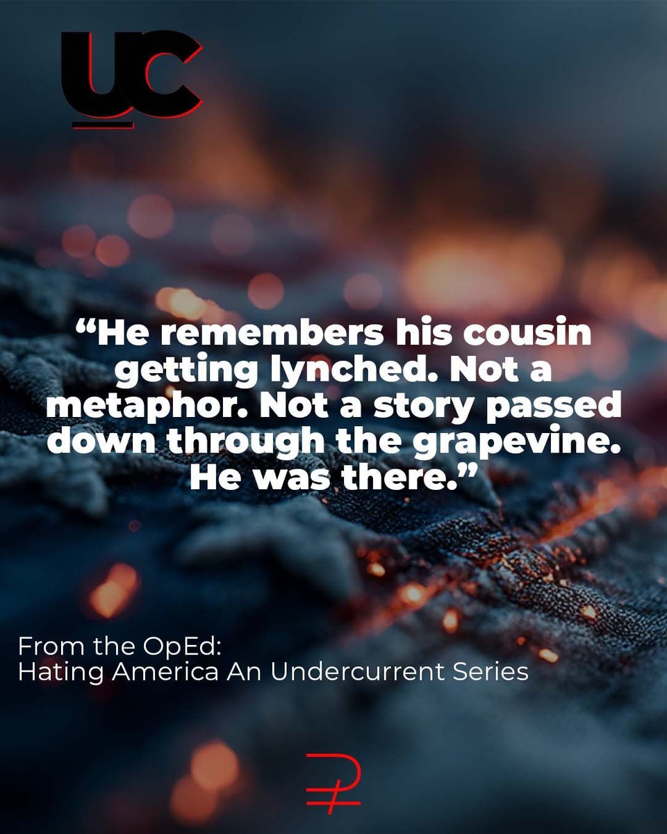TheTruthProjec6's tweet image. &quot;A nation can survive its flaws — but not its refusal to face them.&quot;
Listen to the PODCAST The Undercurrent: Hating America — 4 parts on the war we pretend isn’t happening.
🔗 the-truth-project.com/hating-america…
#HatingAmerica #TheUndercurrent #TheTruthProject #AmericanIdentity #politics