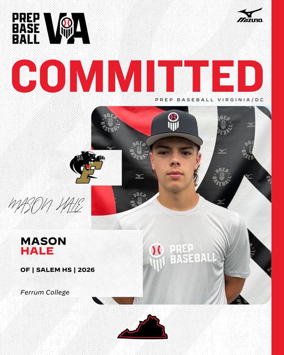 🚨 Commitment Alert 🚨

'26 Mason Hale (Salem) announces his commitment to Ferrum.

See his full profile ➡️ loom.ly/_xvNXho

#BeSeen