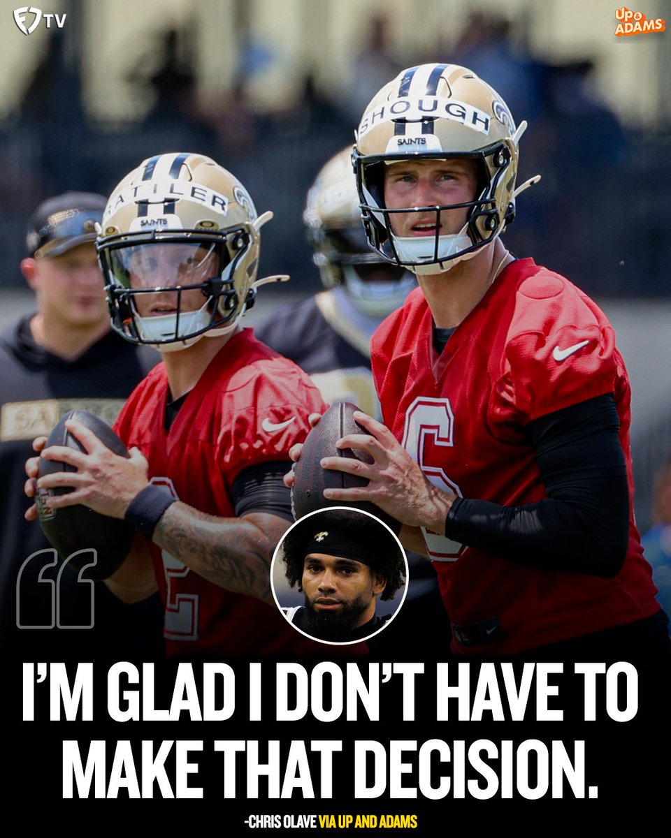FanDuel TV (@fandueltv) on Twitter photo Who will be the Saints starting QB in Week 1? ๐ค
<a href="/UpAndAdamsShow/">Up & Adams</a> | #Saints Who will be the Saints starting QB in Week 1? ๐ค
<a href="/UpAndAdamsShow/">Up & Adams</a> | #Saints