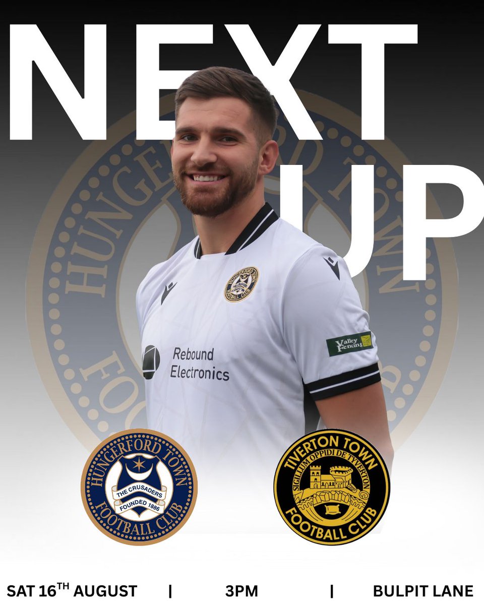 Hungerford Town FC (@hungerfordtown) on Twitter photo NEXT MATCH
We are at home tomorrow after when <a href="/tivertontownfc/">Tiverton Town FC</a> are our visitors
Online Tickets are now on sale including the "Bulpit Bundle" which is entry, a meal & a drink for £20
Online deal only
wegottickets.com/event/673216/ NEXT MATCH
We are at home tomorrow after when <a href="/tivertontownfc/">Tiverton Town FC</a> are our visitors
Online Tickets are now on sale including the "Bulpit Bundle" which is entry, a meal & a drink for £20
Online deal only
wegottickets.com/event/673216/