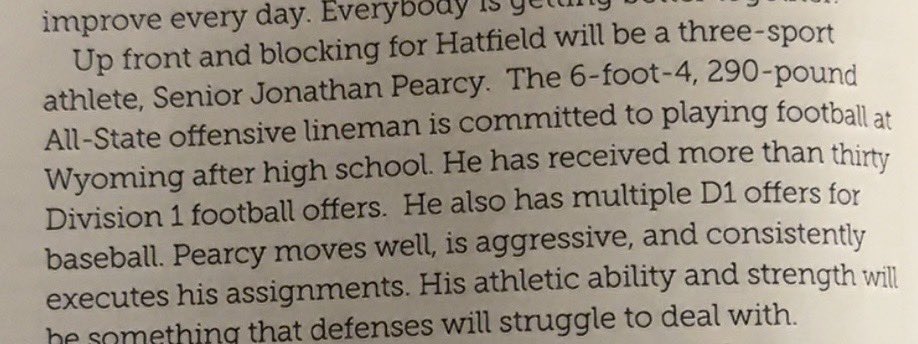 Jonathan Pearcy 2026 OL (@jonathanpearcy_) on Twitter photo Thank to Liberty and Kearney sports magazine for the mention! Senior season is approaching!! <a href="/CoachFrigon/">Chad Frigon</a> Thank to Liberty and Kearney sports magazine for the mention! Senior season is approaching!! <a href="/CoachFrigon/">Chad Frigon</a>