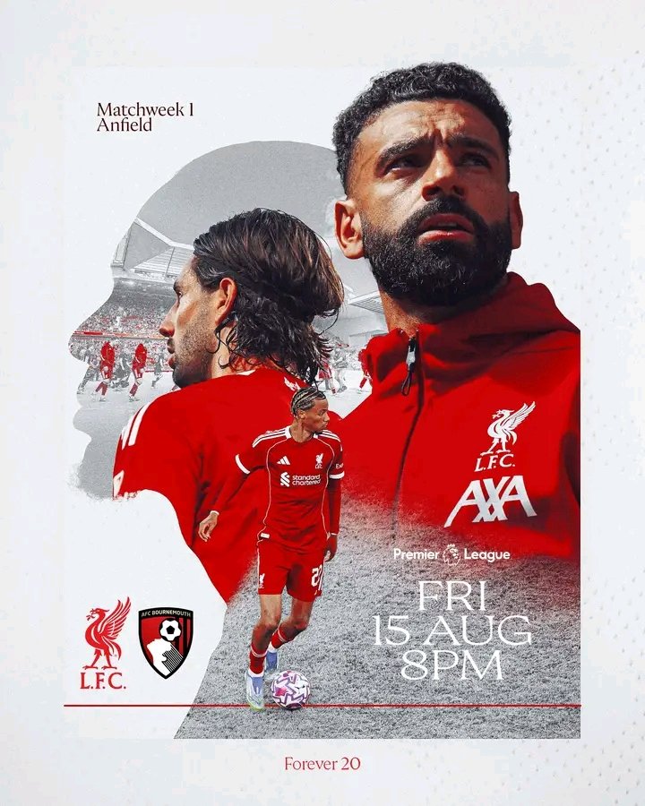 AbdulCrypto (Gidadocrypto) (@abdulfot) on Twitter photo Itโs Matchday, ....๐ฅ๐ฅ๐ฅ
Today, the mighty <a href="/LFC/">Liverpool FC</a> kick off their Premier League campaign, and the hunt for glory begins again. ๐ช๐ด
From Anfield to every corner of the world, the Red family stands united, ready to roar with every tackle, pass, and goal. Itโs Matchday, ....๐ฅ๐ฅ๐ฅ
Today, the mighty <a href="/LFC/">Liverpool FC</a> kick off their Premier League campaign, and the hunt for glory begins again. ๐ช๐ด
From Anfield to every corner of the world, the Red family stands united, ready to roar with every tackle, pass, and goal.