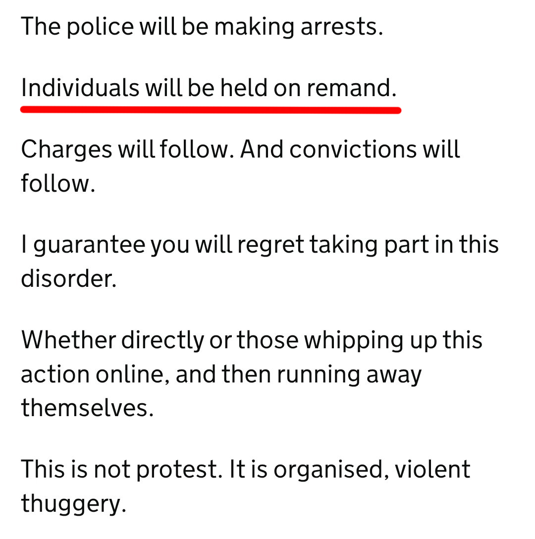 TAW_Design's tweet photo. @AllisonPearson Don't let the leftists switch the argument (as they always do) with the 'trial by jury' bollocks. The 'TWO TIER JUSTICE' element is – why was Lucy Connolly  arrested and remanded in days, while Ricky Jones wasn't even questioned and charged until January and then bailed ... https://t.co/MBNKot4zla