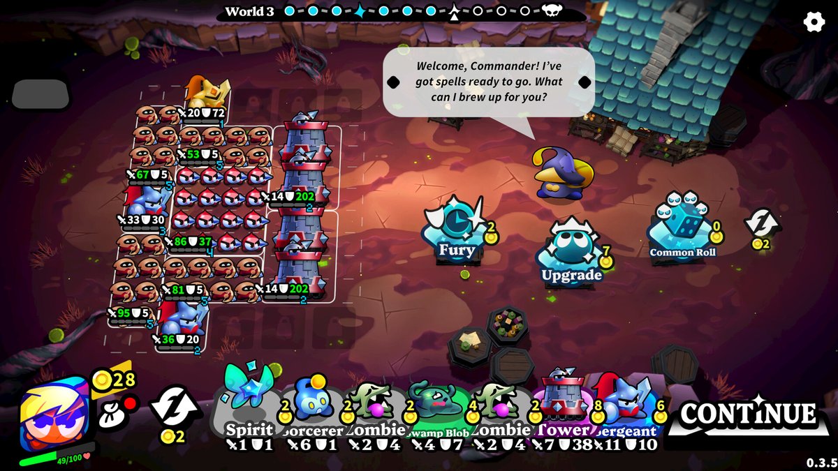 Allez, c'est la vraie reprise ici ! 
📢Créateur·ices

Je taf sur Knightica, un autobattler roguelike au tour par tour. Recrutez, placez et commandez vos troupes pour libérer les Royaumes.

Page Steam : store.steampowered.com/app/3093400/Kn…

Code en DM !