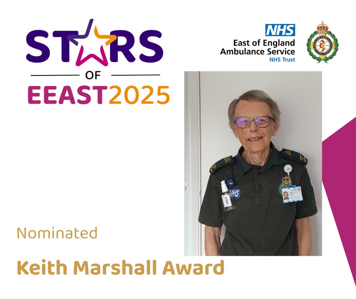 EastEnglandAmb's tweet photo. At 87, Carol Moss is the UK’s oldest active CFR—and still leads with strength and humility. Over 20 years of service, mentoring, and care make her a true legend of EEAST. 💚
#StarsOfEEAST: Supported by #EEASTCharity https://t.co/cgYVawbSmH