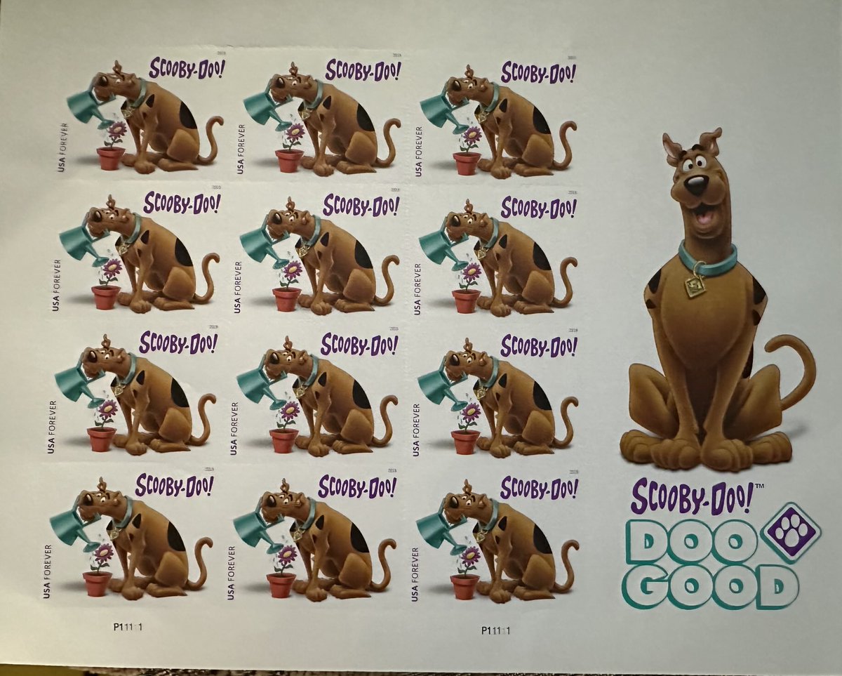 best_ears_ever's tweet photo. ⁦⁦@thomasdrayton⁩ The best #USPS stamp to bring back is Scooby-Doo Where are you? — Well, he is not a nominee on the encore list. We need a write in category. #Scoobydoo #encorestamp https://t.co/gea7GZXmkP