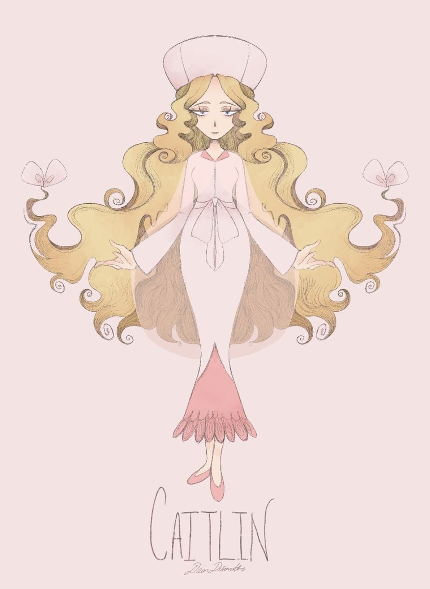 💌 Comm: Unova Elite Four Caitlin 🌸 in my style