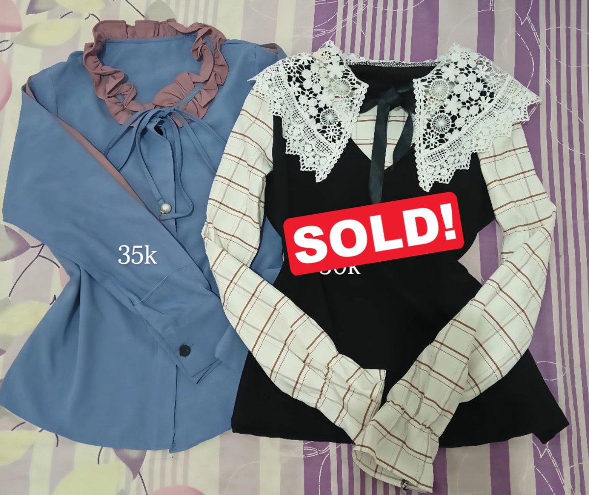 otterpubl's tweet photo. #wts preloved atasan under 40k
bisa orenn https://t.co/EoDFAvST5X