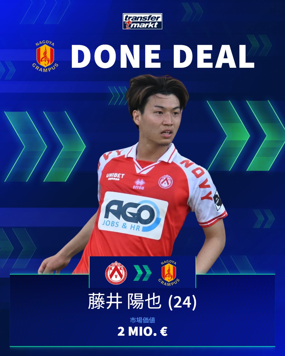 Transfermarkt.jp on X: 