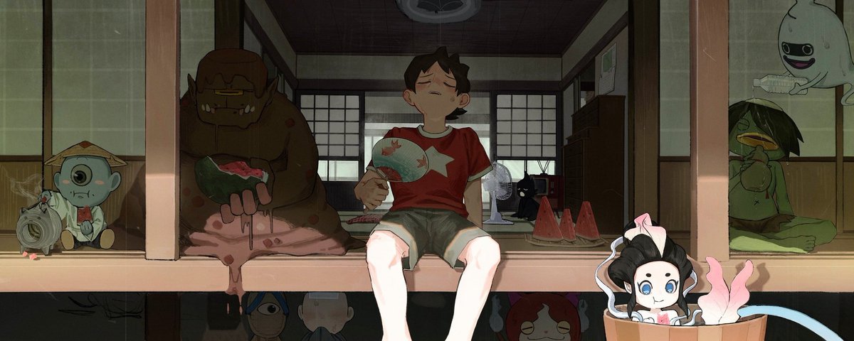 #イラスト
終わらない夏休み