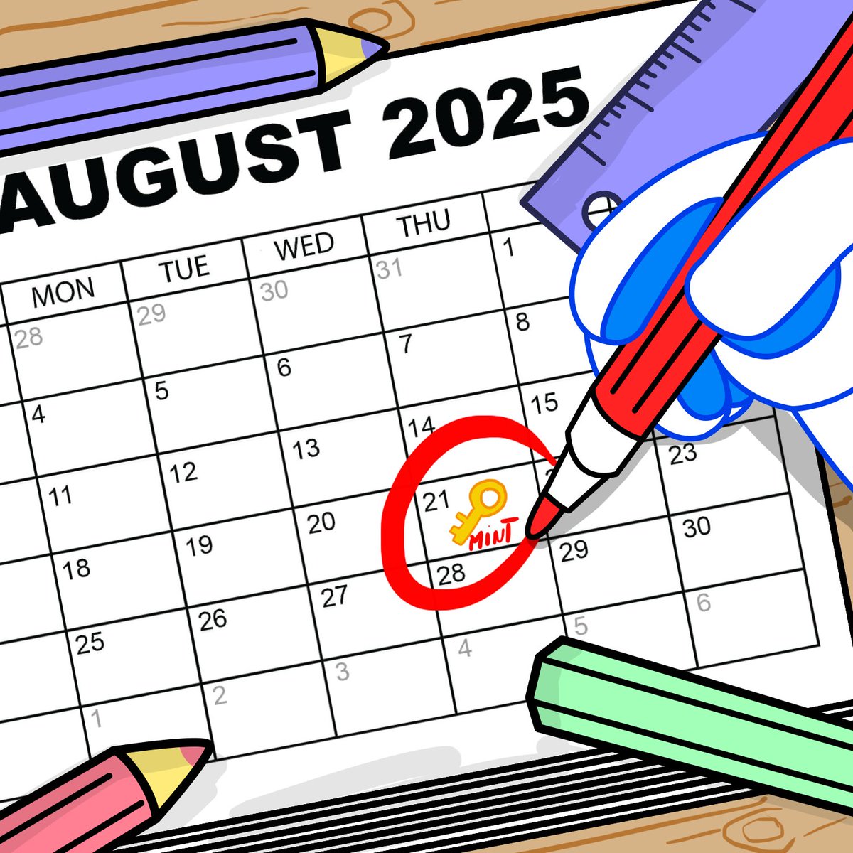 KEYS TO THE VAULT #8 😈

Get ready for art so adorable you will want to mint MOAR! 🥹😍

🗓 Date: 21 August

⏰ Minting times:

Free mint - 12 UTC
Whitelist - 2 UTC
Public - 4 UTC

The Monstas are coming out to play again and this time they are bringing the cuteness. Collect all