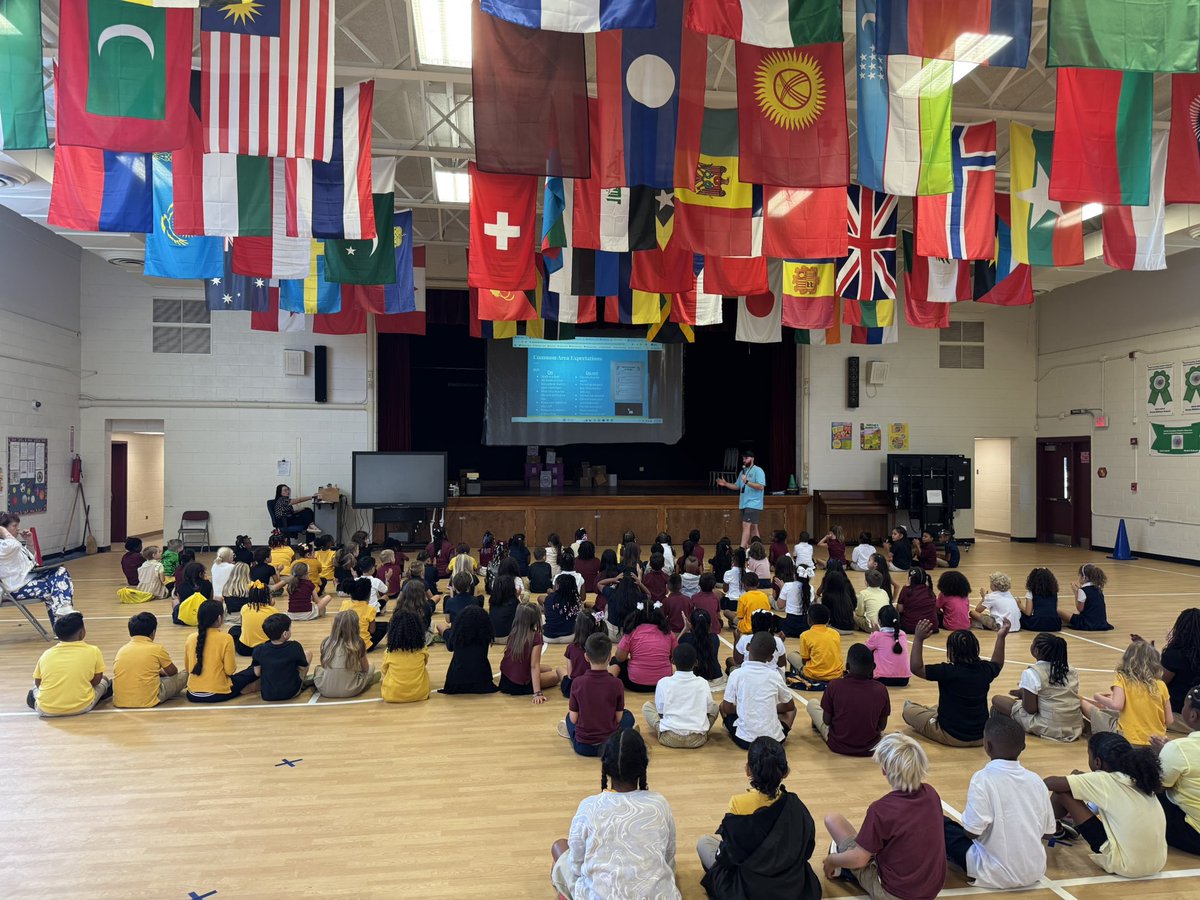 PBIS refresher for the year. <a href="/SpeasGlobal/">Speas Global Elem</a> lives into the BE BEST every day of the year.