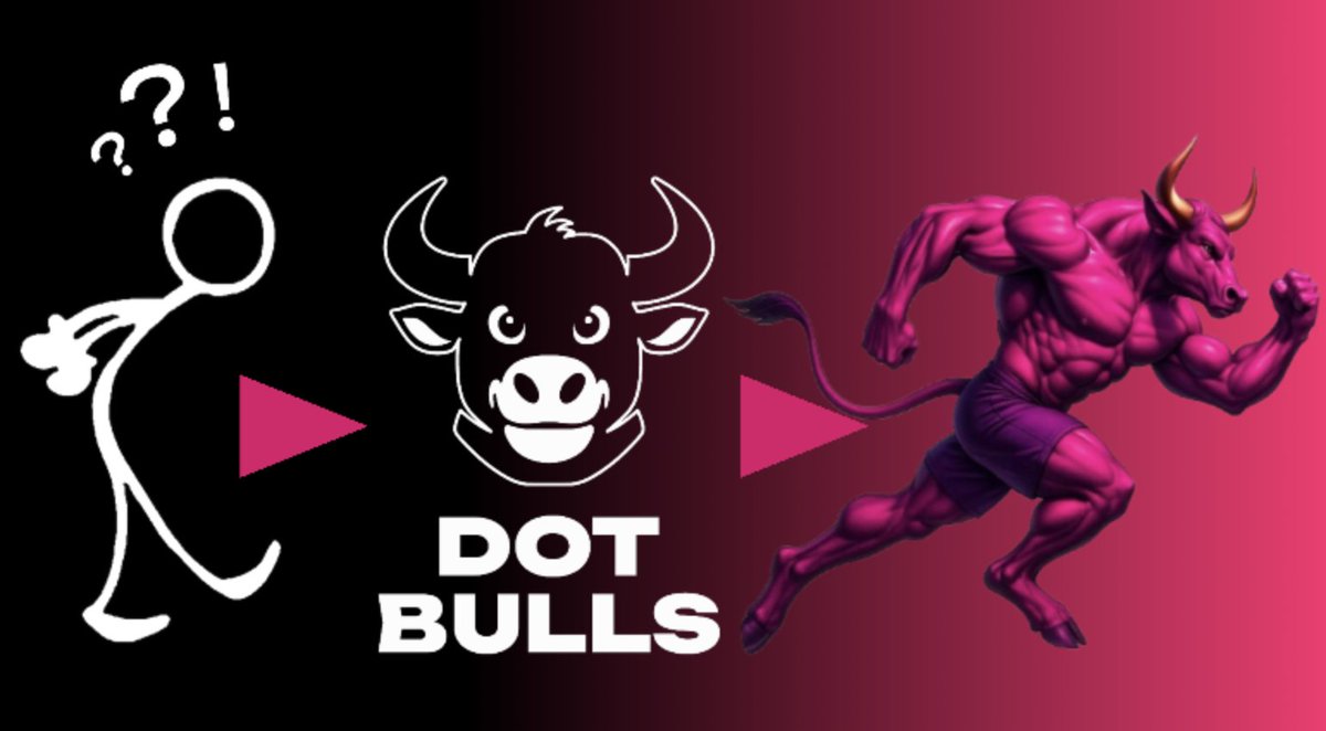 coco 🐂⭕️ (@cocokrypt) on Twitter photo Did you know that DOTbulls turn clueless and confused people into true Polkadot specialists?
Are you clueless and confused?
Or better yet, a DOT fudder?
Come join us, we're happy to help!
Be born again!
Are you already a specialist, come and help us.
It's always worth it!
⬇️⬇️ Did you know that DOTbulls turn clueless and confused people into true Polkadot specialists?
Are you clueless and confused?
Or better yet, a DOT fudder?
Come join us, we're happy to help!
Be born again!
Are you already a specialist, come and help us.
It's always worth it!
⬇️⬇️