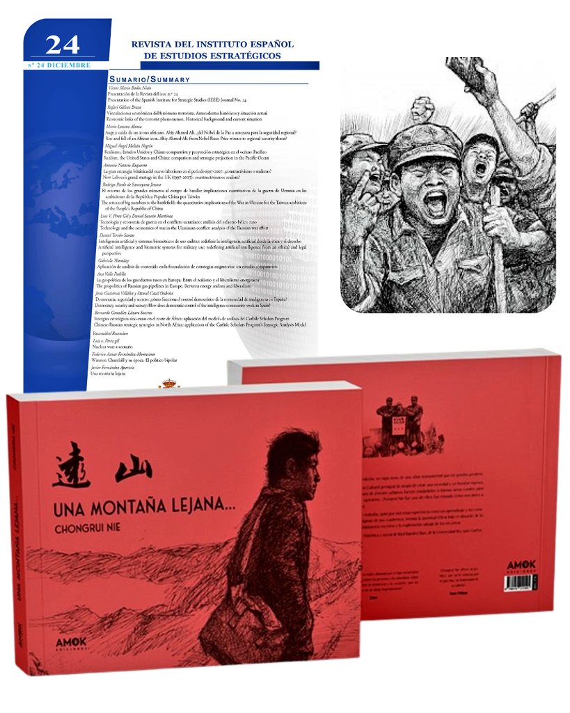 jafeap's tweet image. Recensión de la fabulosa obra de Chongrui Nie, "Una montaña lejana", traducida al español y editada por @AmokEdiciones. 

En cierto sentido, la vida de Nie es comparable a la de Xi Jinping, salvando diferencias y destinos que tomaron ambos. 

Leer en 👇🏻
publicaciones.defensa.gob.es/revista-del-in…