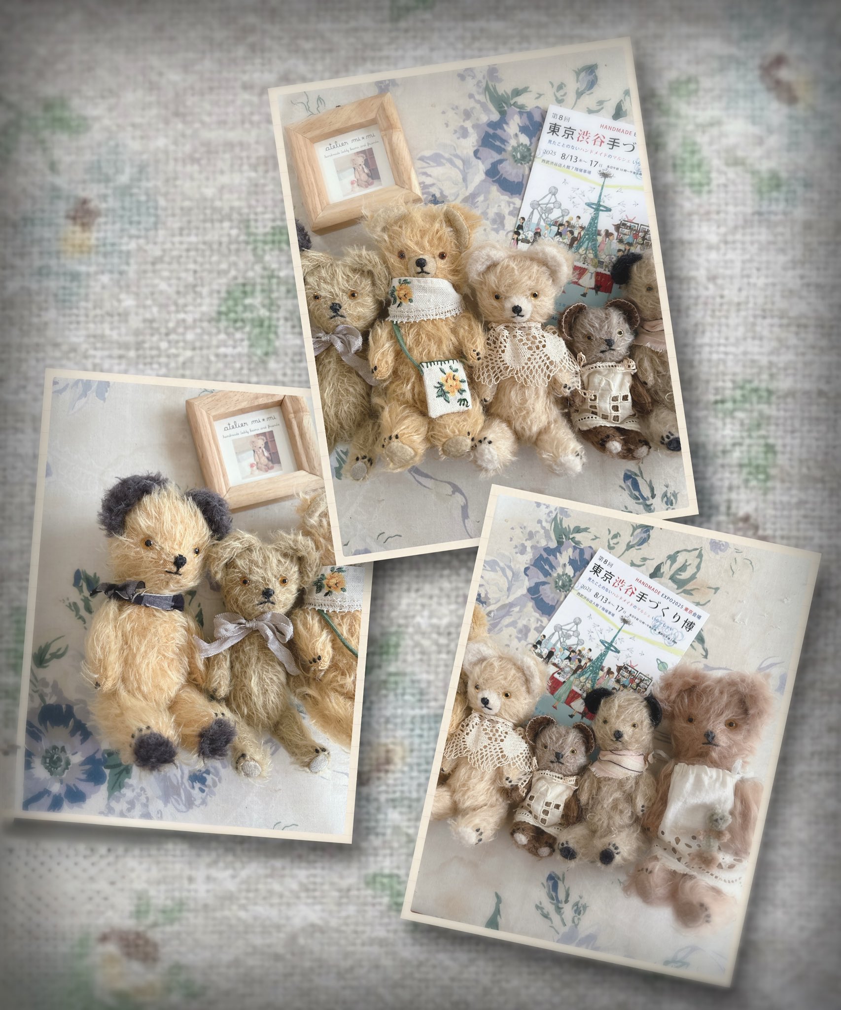 ateliermimi テディベア セット　アーティストベア ateliermimi テディベア セット アーティストベア テディベア