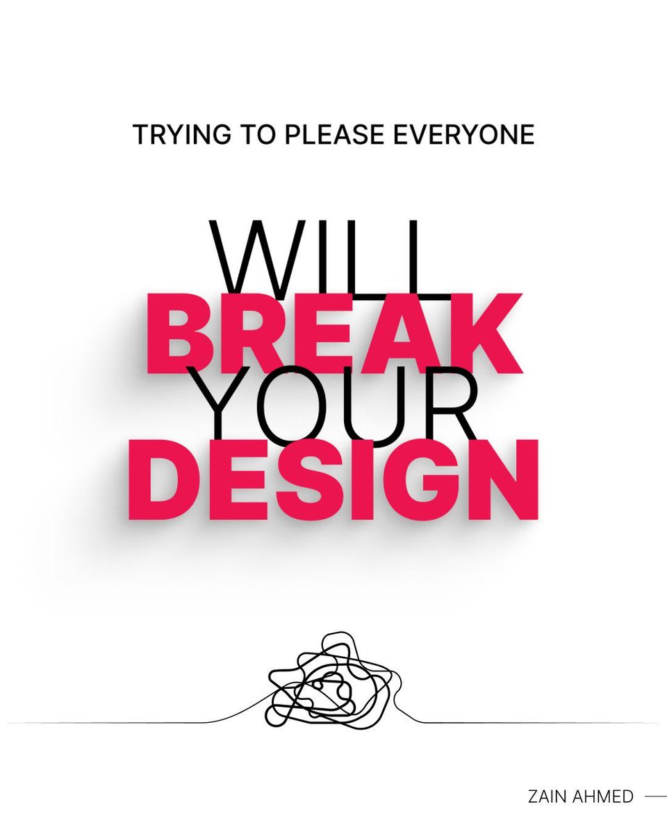 createwithzain's tweet photo. Not all input is helpful. Some is just noise, distractions that pull you from your design’s true purpose. Filter feedback, protect your vision.
#CreativeProcess#DesignLife#ProductDesign#DesignCommunity#DigitalDesign#DesignerLife#MinimalDesign#DesignThinking #CreativeMind https://t.co/Gr640DAWik