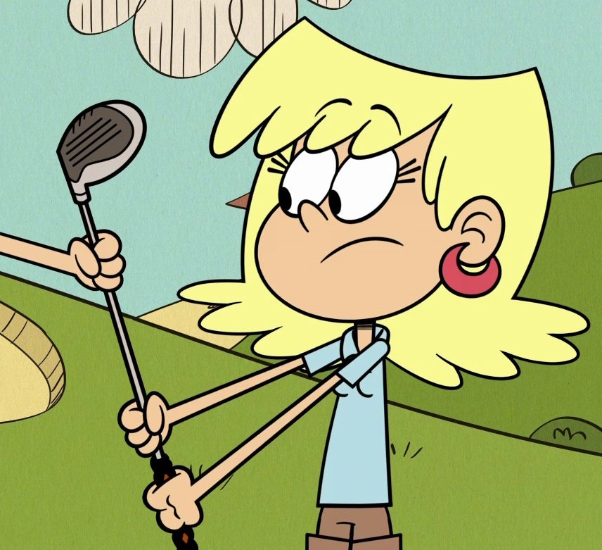 Leni holding a golf bat.

#TheLoudHouse #Nickelodeon #LeniLoud #Loud #Drawing #Draw #Fanart #Art