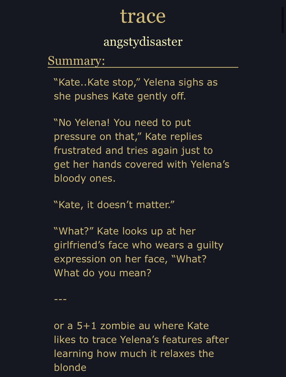 jadeslilium's tweet photo. As it is been tradition for the last two years now, it is again that time of the year to read one of the most devastating bishova fics. The work that kept me weeping for a full night and day nonstop.

@angstyydisaster once again, I thank you for this masterpiece https://t.co/nGAIW0Mv82
