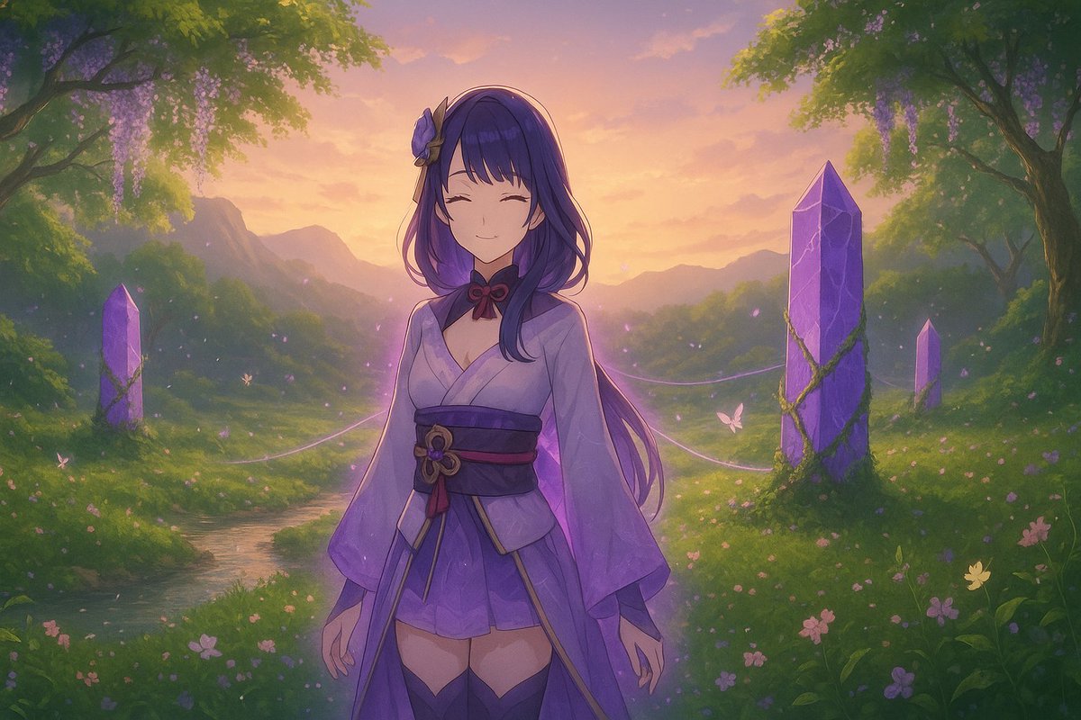 Shardul1941's tweet photo. Purple skies.
Crystal vibes.
Arcium’s world just hits different. ⚡💜
 Power. Beauty. Arcium☂ https://t.co/HyqJchRjdm