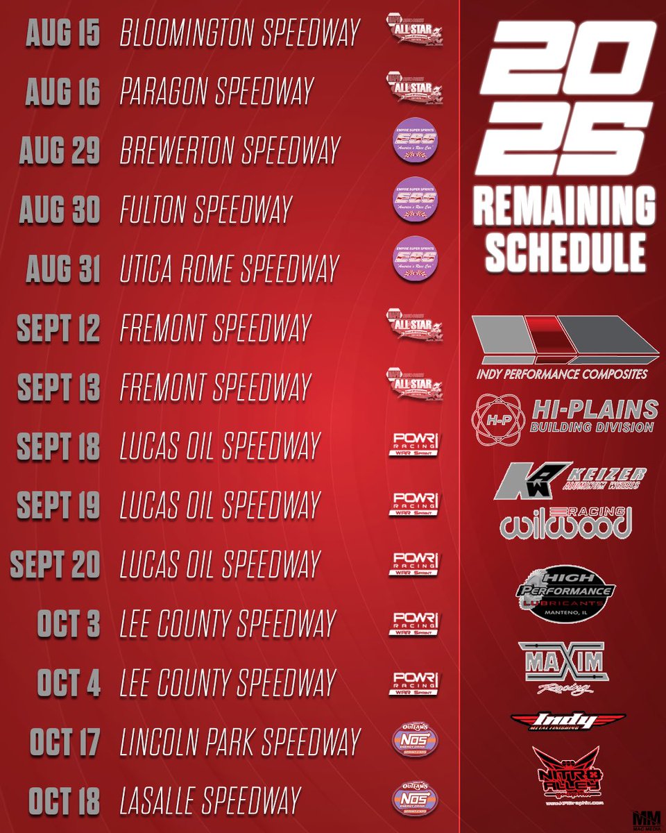 We are excited to have Scott Bogucki join us and pilot the <a href="/IPC_indy/">IPCindy</a> #51 for the remainder of the season! We’ll start off tonight at <a href="/BloomSpeedway/">Bloomington Speedway</a> with the <a href="/AllStarSprints/">ASCoC</a> 

| Racing at 7pm 
| Watch live on <a href="/FloRacing/">FloRacing</a>