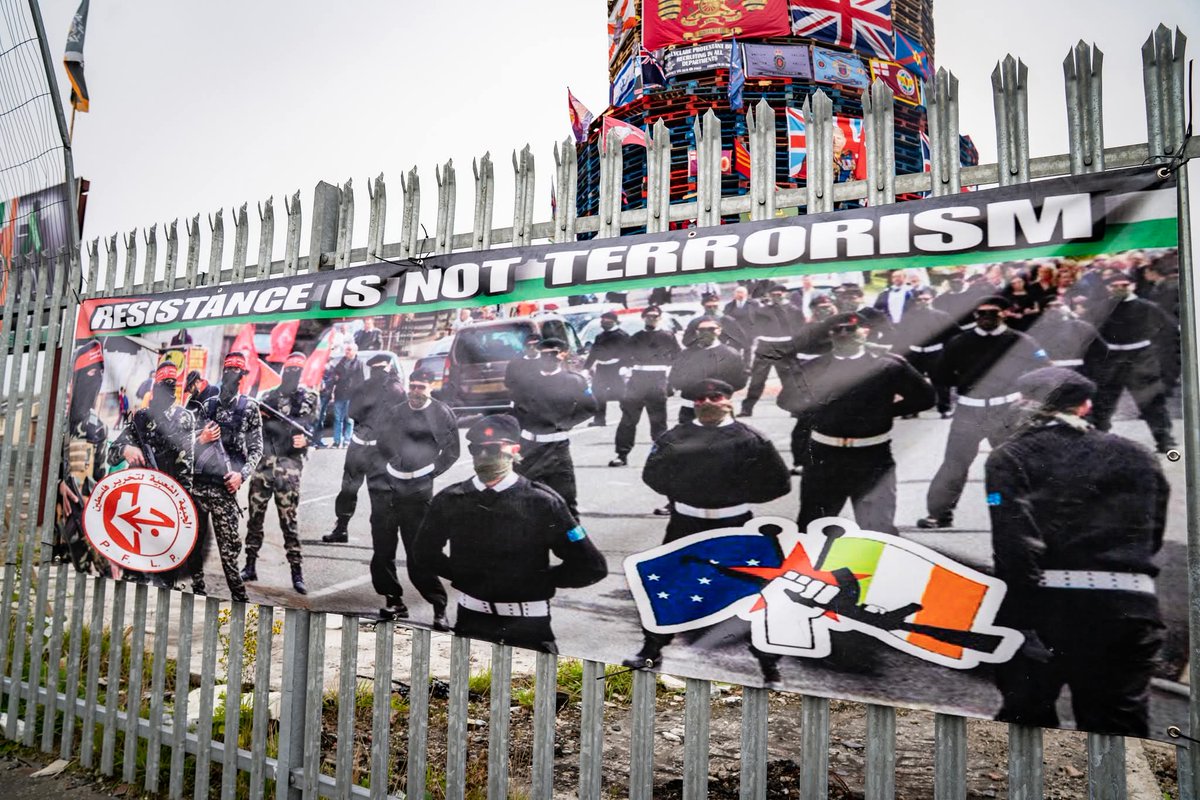 RUC/UDR (@r4fcmuk7k8ihukz) on Twitter photo A banner supporting Irish terrorists at the bogside bonfire...
Where's <a href="/AllisonMorris1/">Allison Morris</a> to write a week's worth of columns about this? A banner supporting Irish terrorists at the bogside bonfire...
Where's <a href="/AllisonMorris1/">Allison Morris</a> to write a week's worth of columns about this?