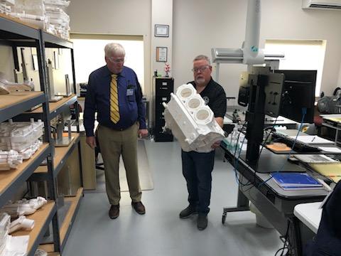 Emphasizing the value of communicating the #recycling success story to his colleagues, <a href="/RepGrothman/">Rep. Glenn Grothman</a> recently toured Atlas’ Fond du Lac plant, where he learned about the high level of engineering in the lost foam casting process and had the opportunity to meet plant staff.