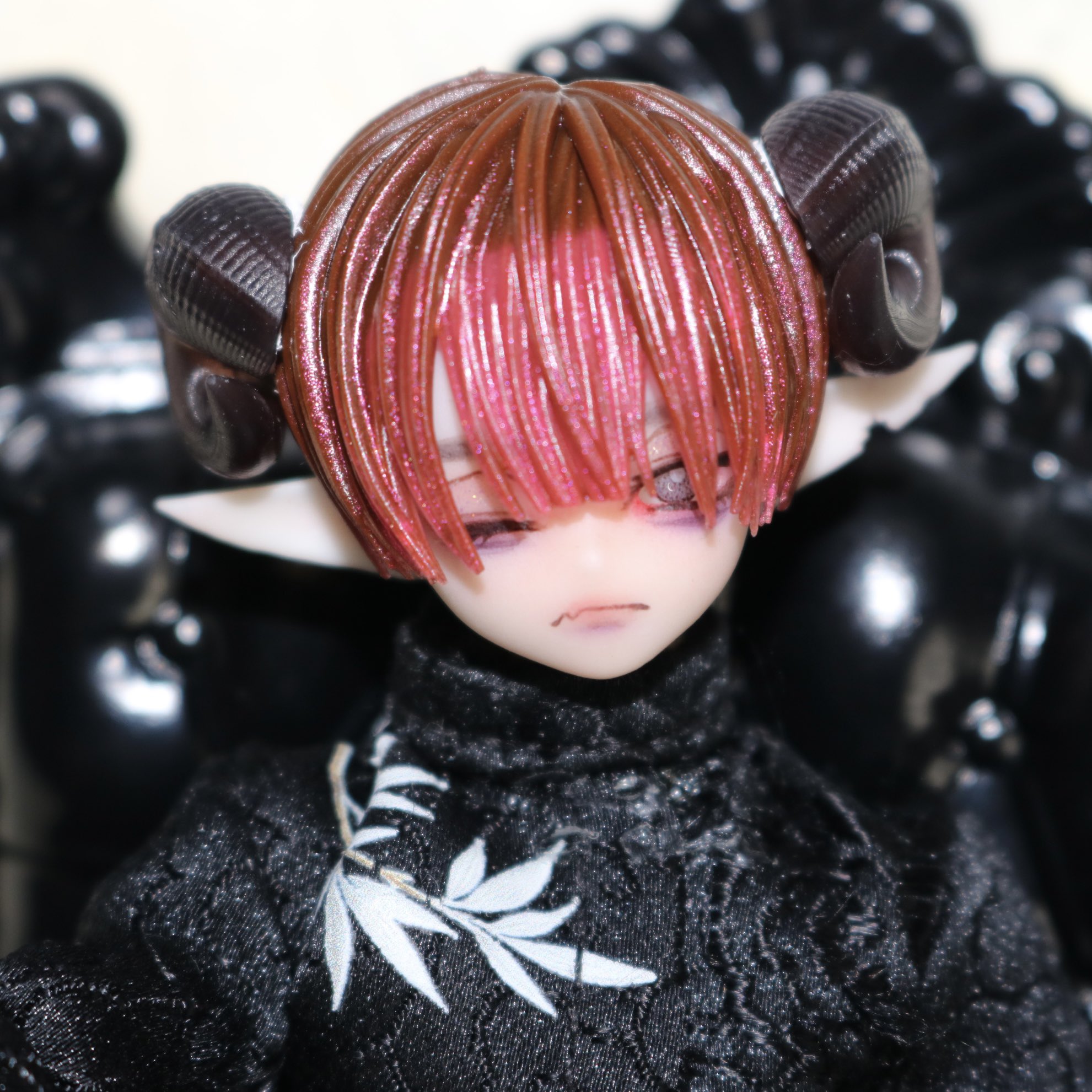 Cherryプロフ必読様/幻想の世界の子猫達　蓄光　オルゴナイトネックレス レジン/幻想の世界の子猫達 蓄光 オルゴナイトネックレス
