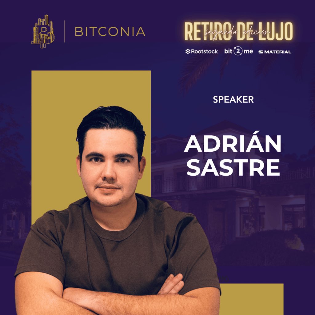 Pobre Millenial (@pobremillenial) on Twitter photo Hace años que hablo de Bitcoin.
Pero lo que más agradezco no es la tecnología. Es ver a la gente entender Bitcoin y escapar de un sistema roto.
Este 29, 30 y 31 de agosto compartiremos con algunos de ellos en Oviedo.
3 días de charlas, buena comida y la comunidad de <a href="/BitconiaES/">Bitconia 🛡️</a> Hace años que hablo de Bitcoin.
Pero lo que más agradezco no es la tecnología. Es ver a la gente entender Bitcoin y escapar de un sistema roto.
Este 29, 30 y 31 de agosto compartiremos con algunos de ellos en Oviedo.
3 días de charlas, buena comida y la comunidad de <a href="/BitconiaES/">Bitconia 🛡️</a>